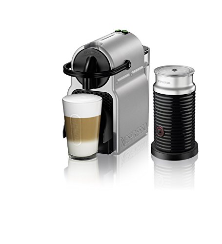Nespresso Inissia Espresso Machine by De’Longhi with Aeroccino, S…