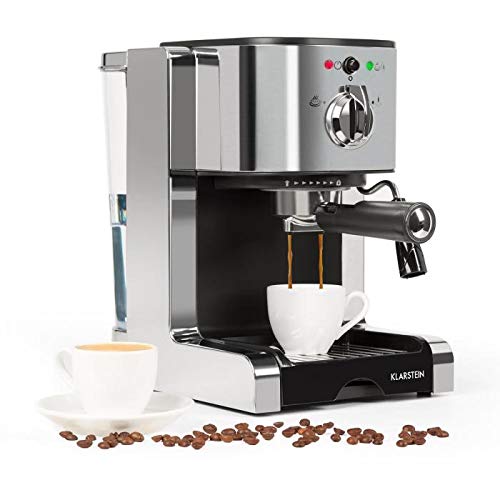 Klarstein Passionata 20 • Espresso Machine • 1350 Watts • 6 Cups …