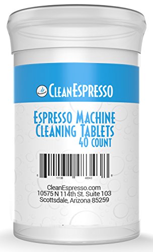 Espresso Machine Cleaning Tablets – CleanEspresso Model BR-040 – …