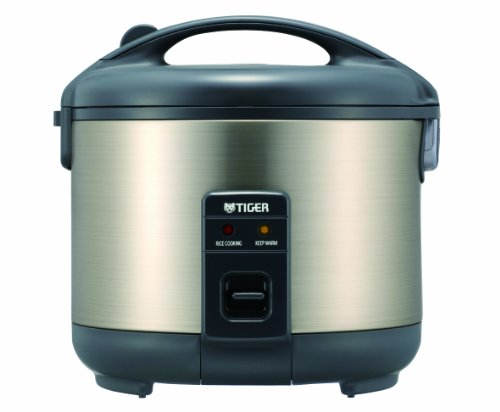 Tiger JNP-S10U-HU 5.5-Cup (Uncooked) Rice Cooker and Warmer, Stai…