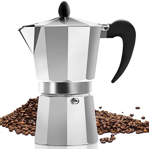Classic Stovetop Espresso Maker for Great Flavored Strong Espress…