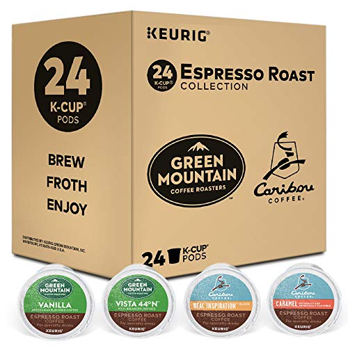 Keurig Espresso Roast Variety Sampler Pack, Single Serve Coffee K…