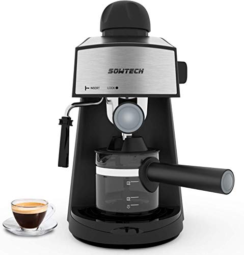 Espresso Machine 3.5 Bar 4 Cup Espresso Maker Cappuccino Machine …
