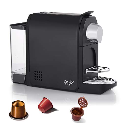 Sparkn Pro Espresso Machine, Capsules Compatible with OriginalLin…