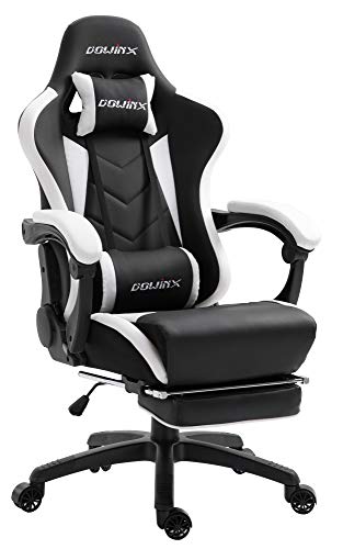 Dowinx Gaming Chair Ergonomic Racing Style Recliner with Massage …