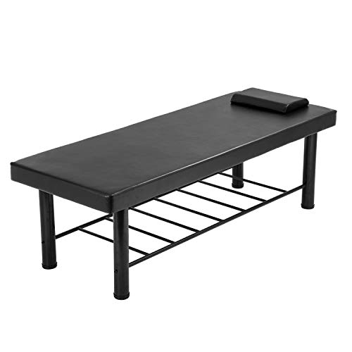 Massage Table Stationary Massage Bed Spa Bed 75” Long 29.5″ Wide…